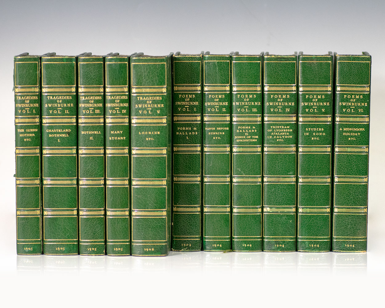 The Poems and Tragedies of Algernon Charles Swinburne.