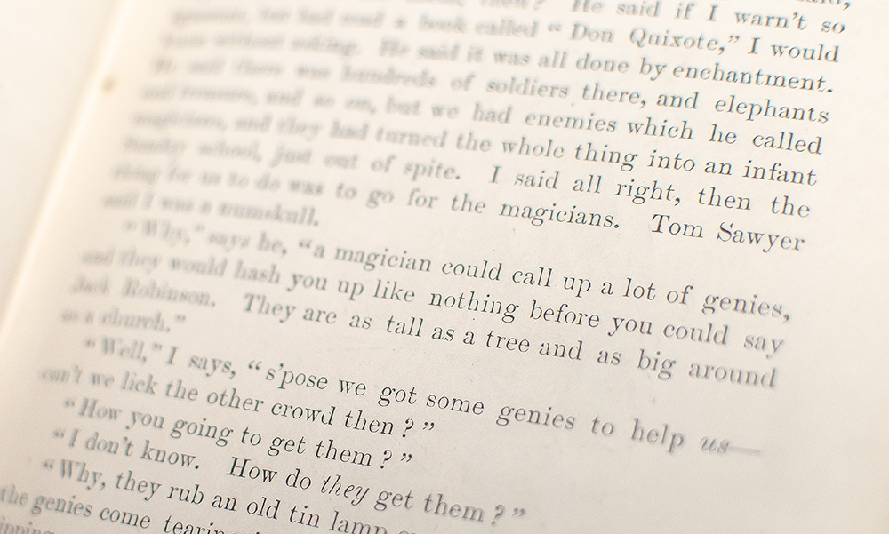 Adventures of Huckleberry Finn (Tom Sawyer's Comrade).