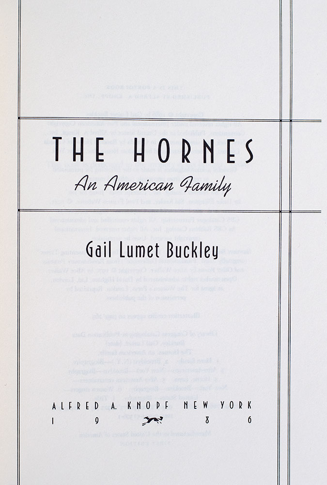 The Hornes: An American Family.