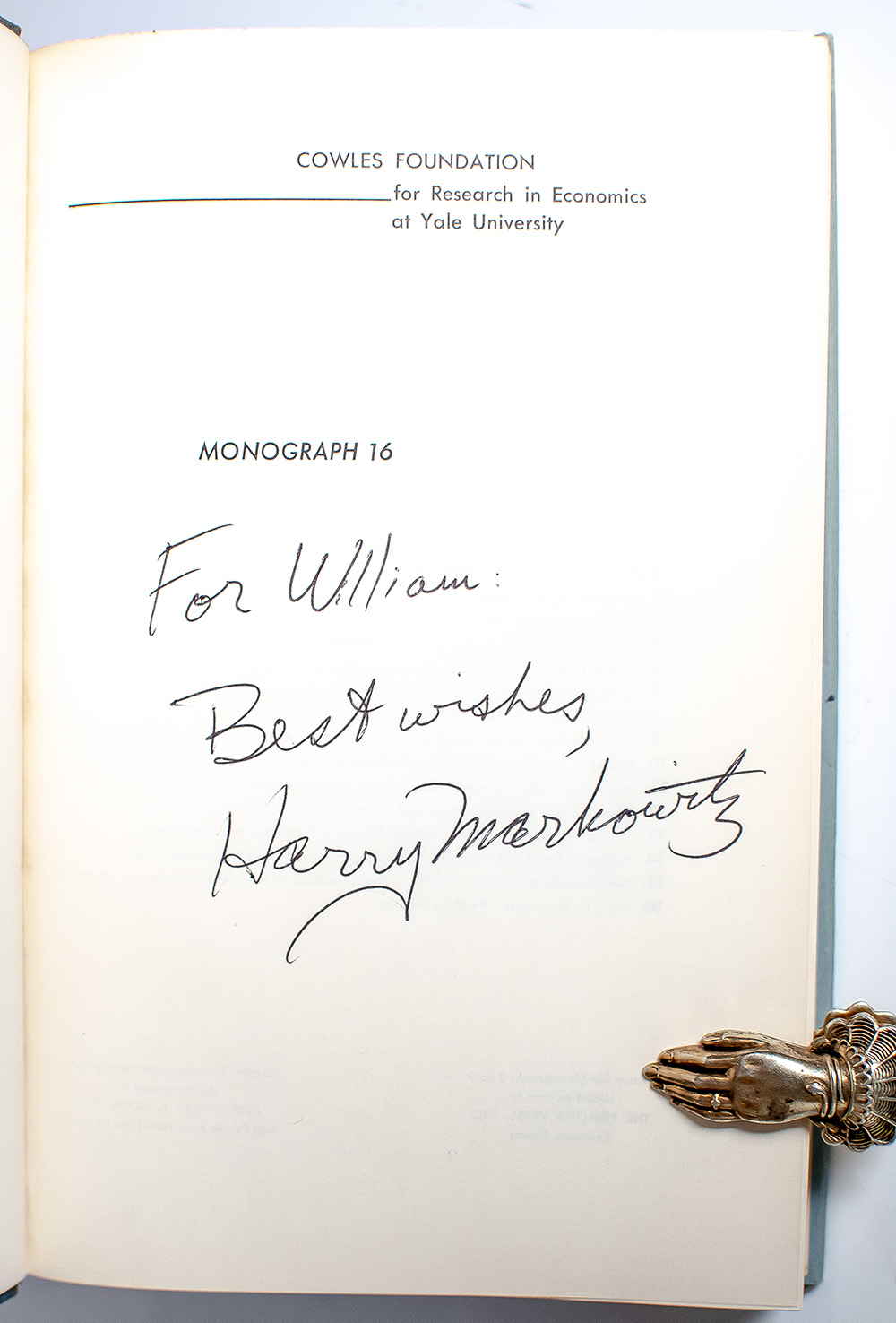 Portfolio Selection.