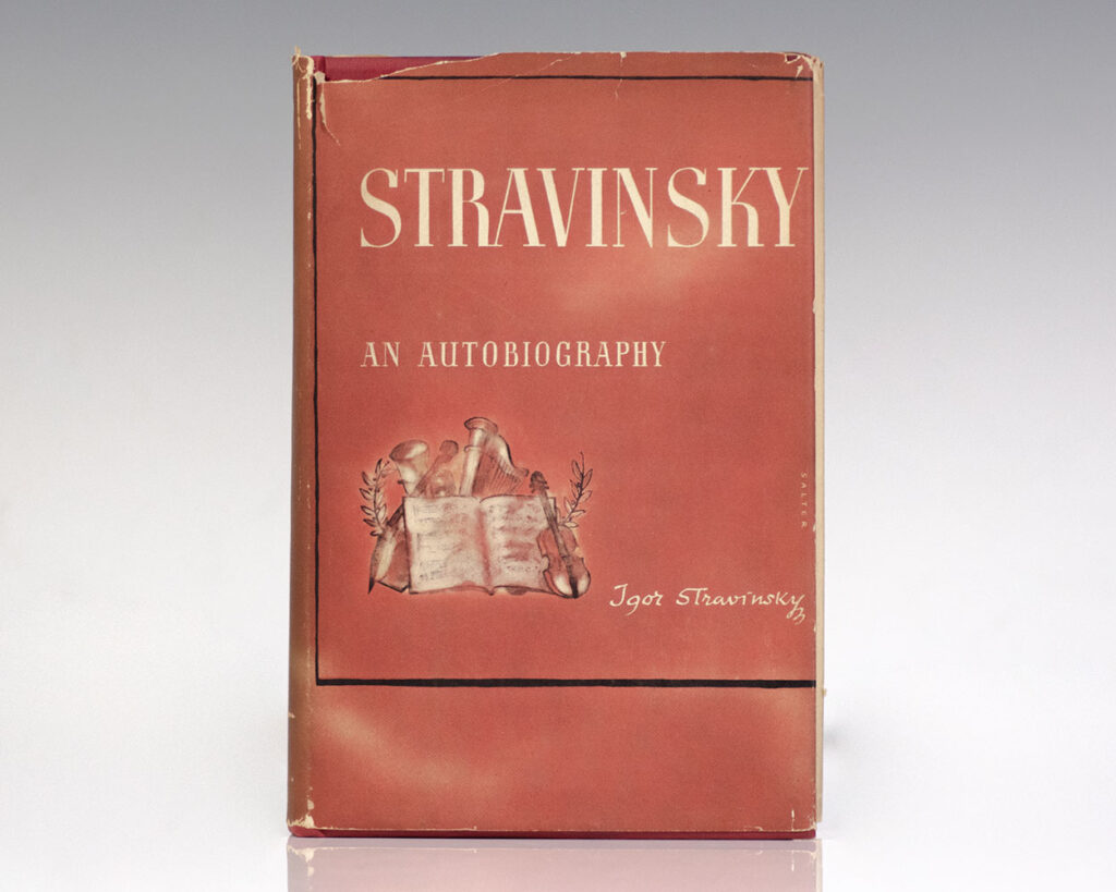 Stravinsky: An Autobiography.
