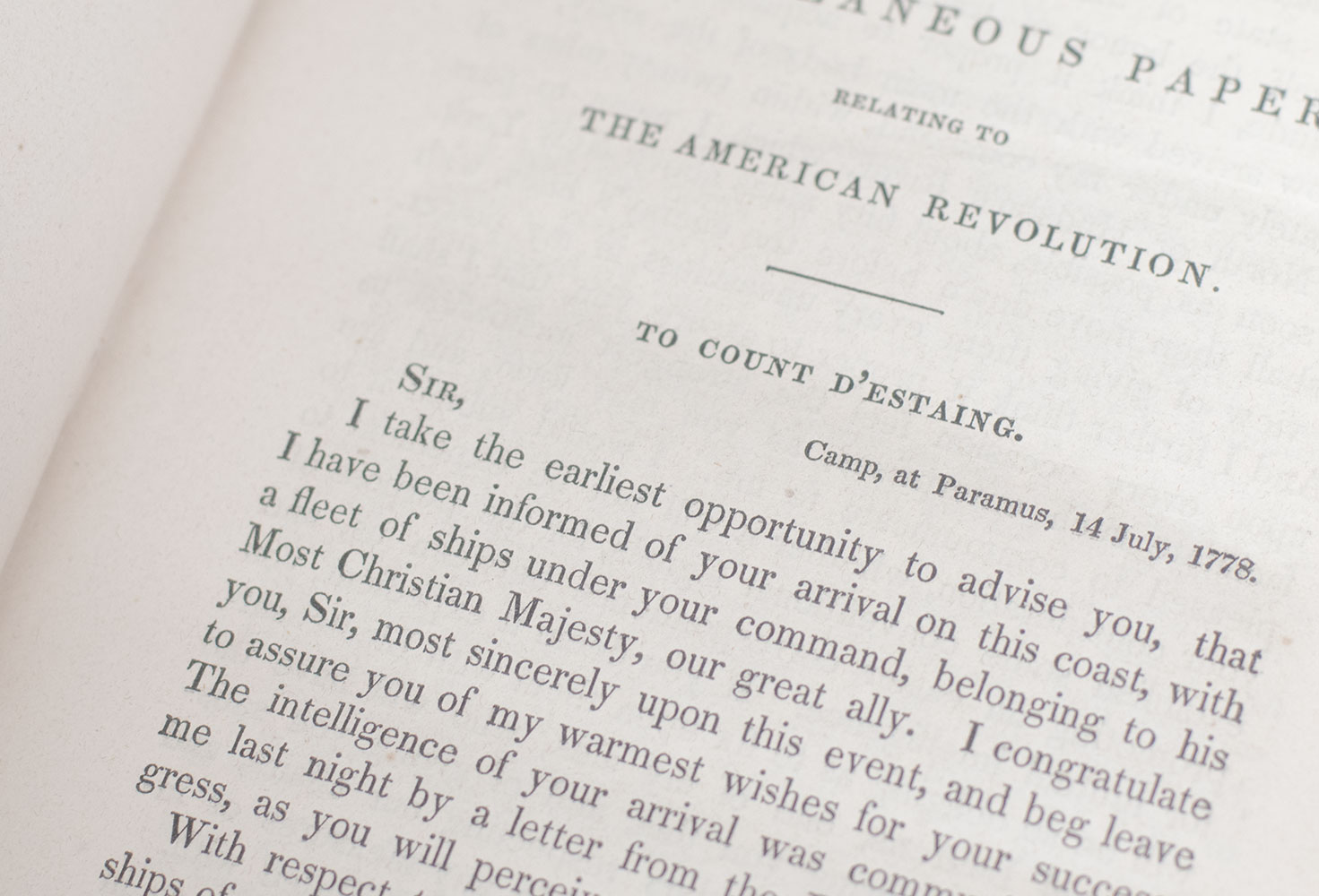 The Writings of George Washington Being His Correspondence, Addresses, Messages, and Other Papers, Official and Private.