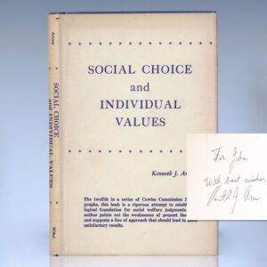 Social Choice and Individual Values.