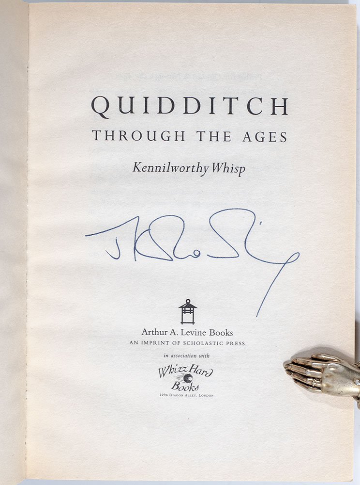 Quidditch: Through the Ages.