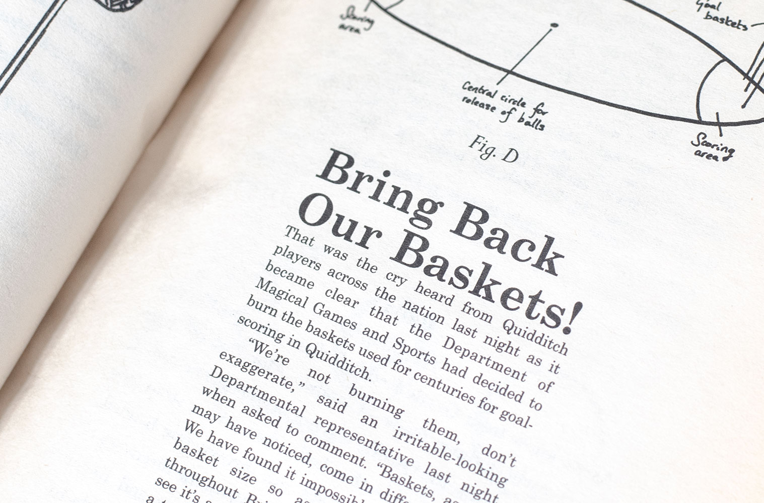 Quidditch: Through the Ages.