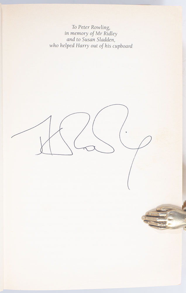 Harry Potter Series. Harry Potter and the Philosopher's Stone, Chamber of Secrets, Prisoner of Azkaban, Goblet of Fire, Order of the Phoenix, The Half-Blood Prince, and The Deathly Hallows.