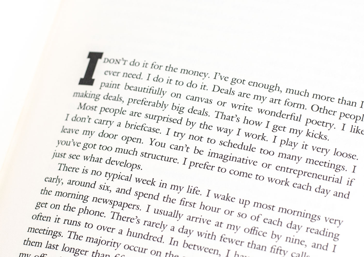 Trump: The Art of the Deal.