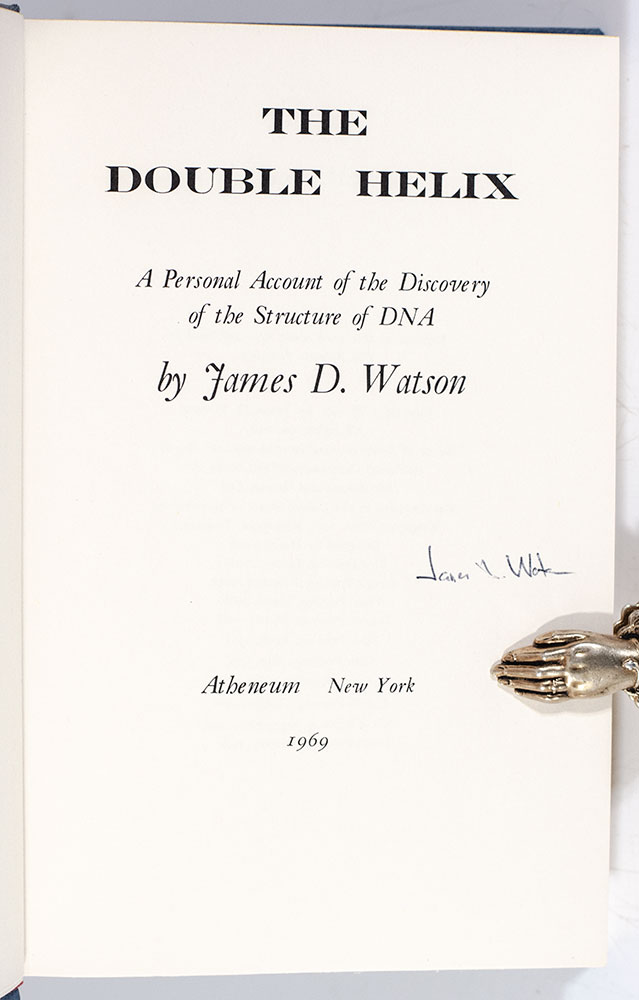 The Double Helix: A Personal Account of the Discovery of the Structure of DNA.