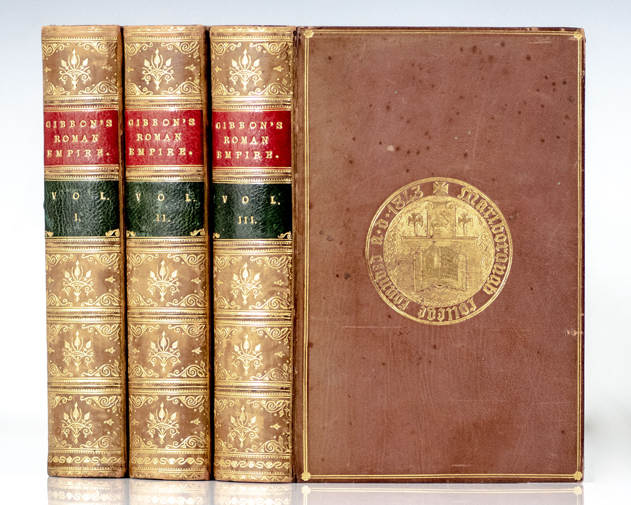 The Decline and Fall of the Roman Empire. In Three Volumes.