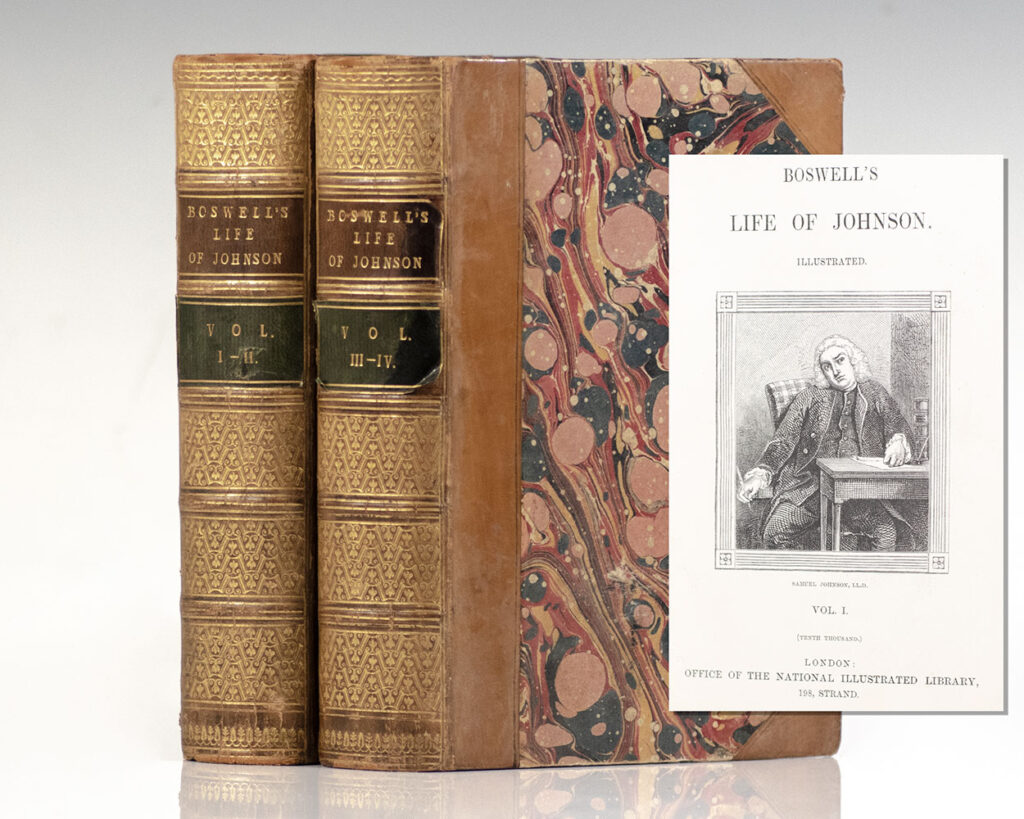 The Life of Samuel Johnson. [Boswell’s Life of Johnson].