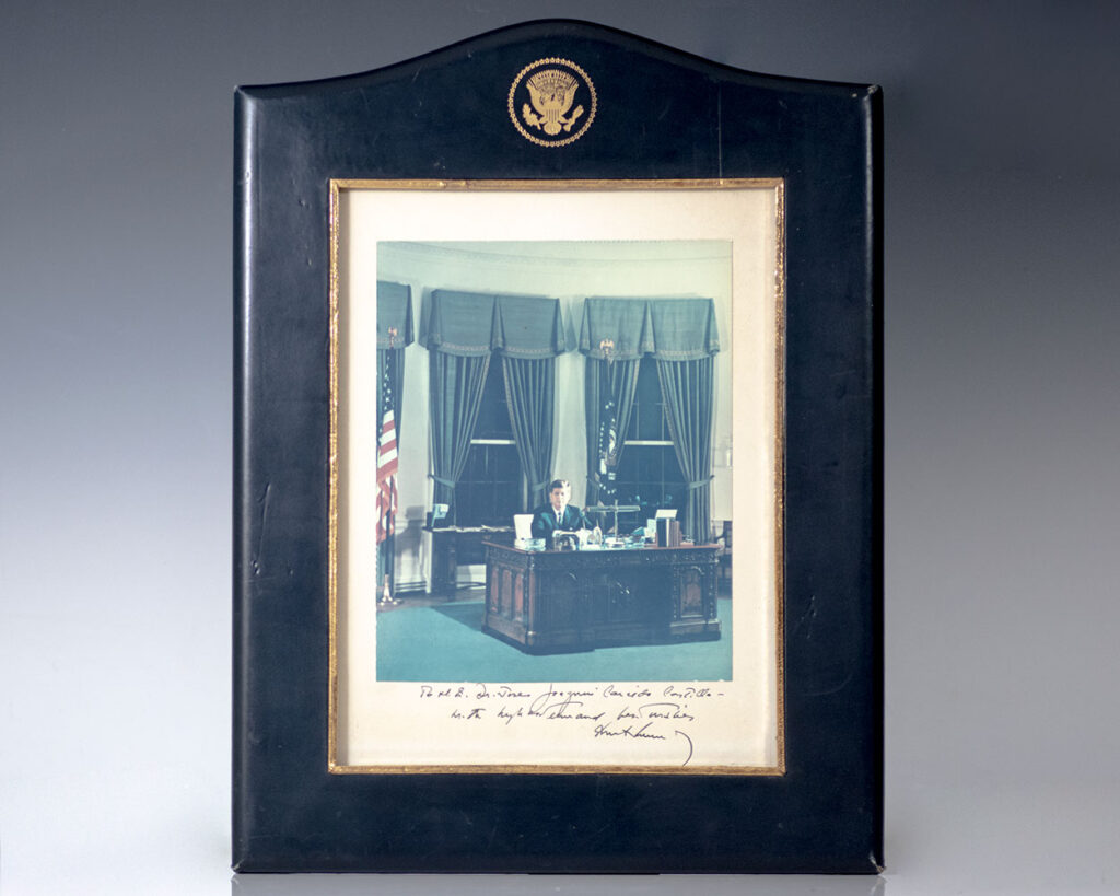 John F. Kennedy Signed Photograph.