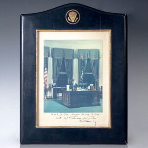 John F. Kennedy Signed Photograph.