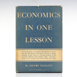 Economics In One Lesson.