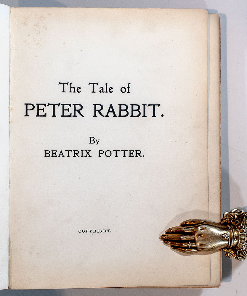 The Tale of Peter Rabbit.