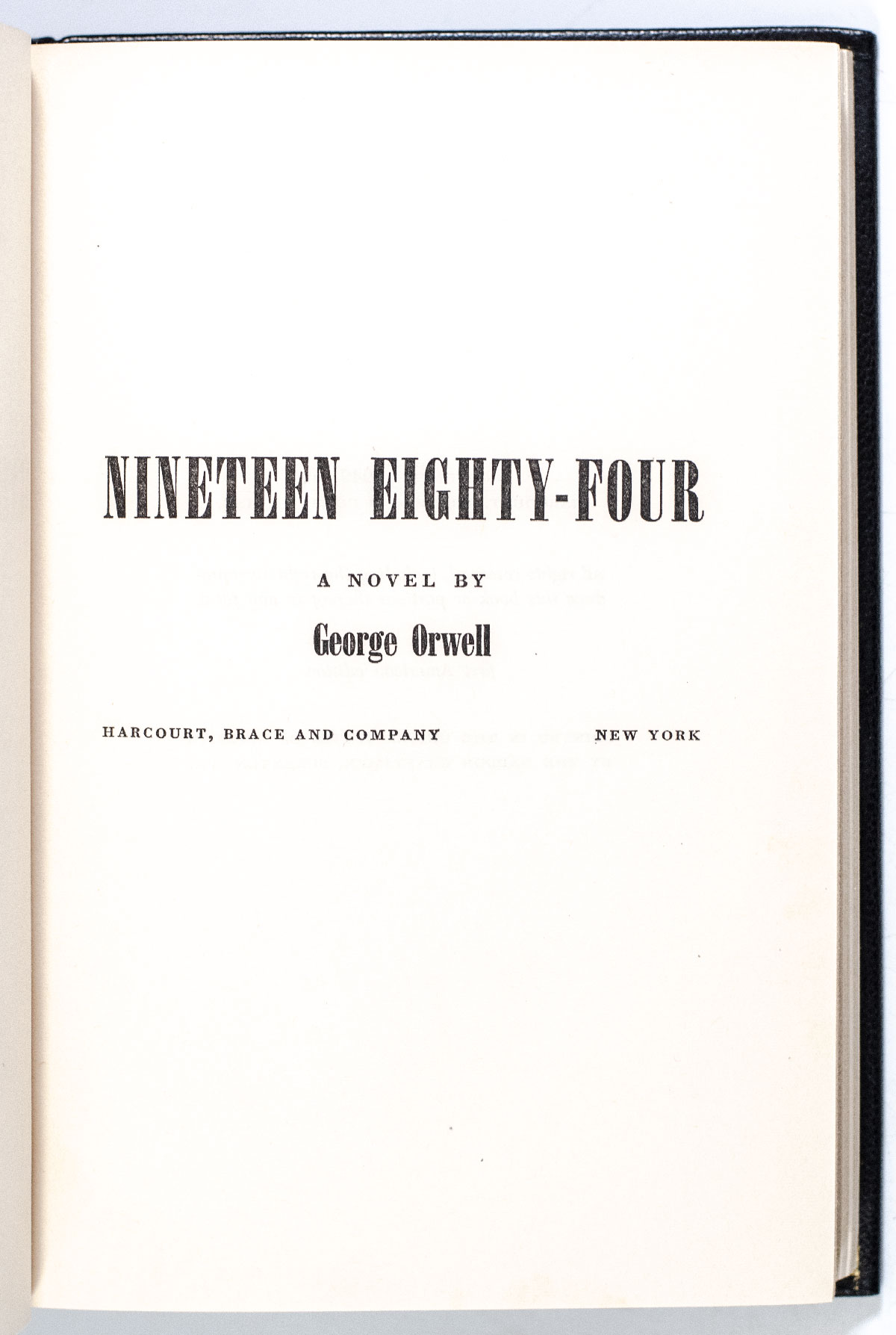 Nineteen Eighty-Four.