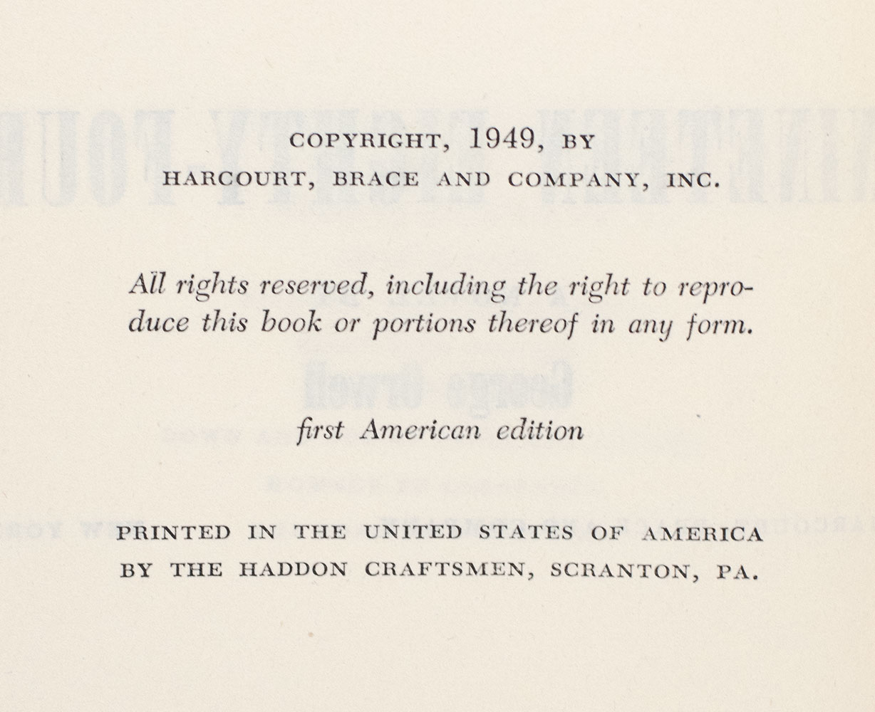 Nineteen Eighty-Four.