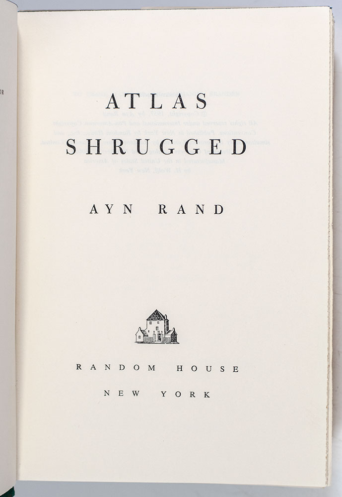 Atlas Shrugged.