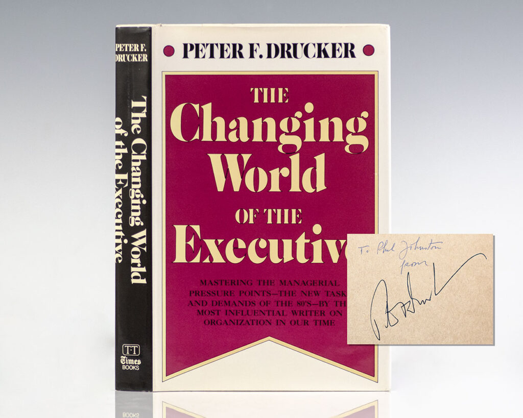 The Changing World of the Executive.