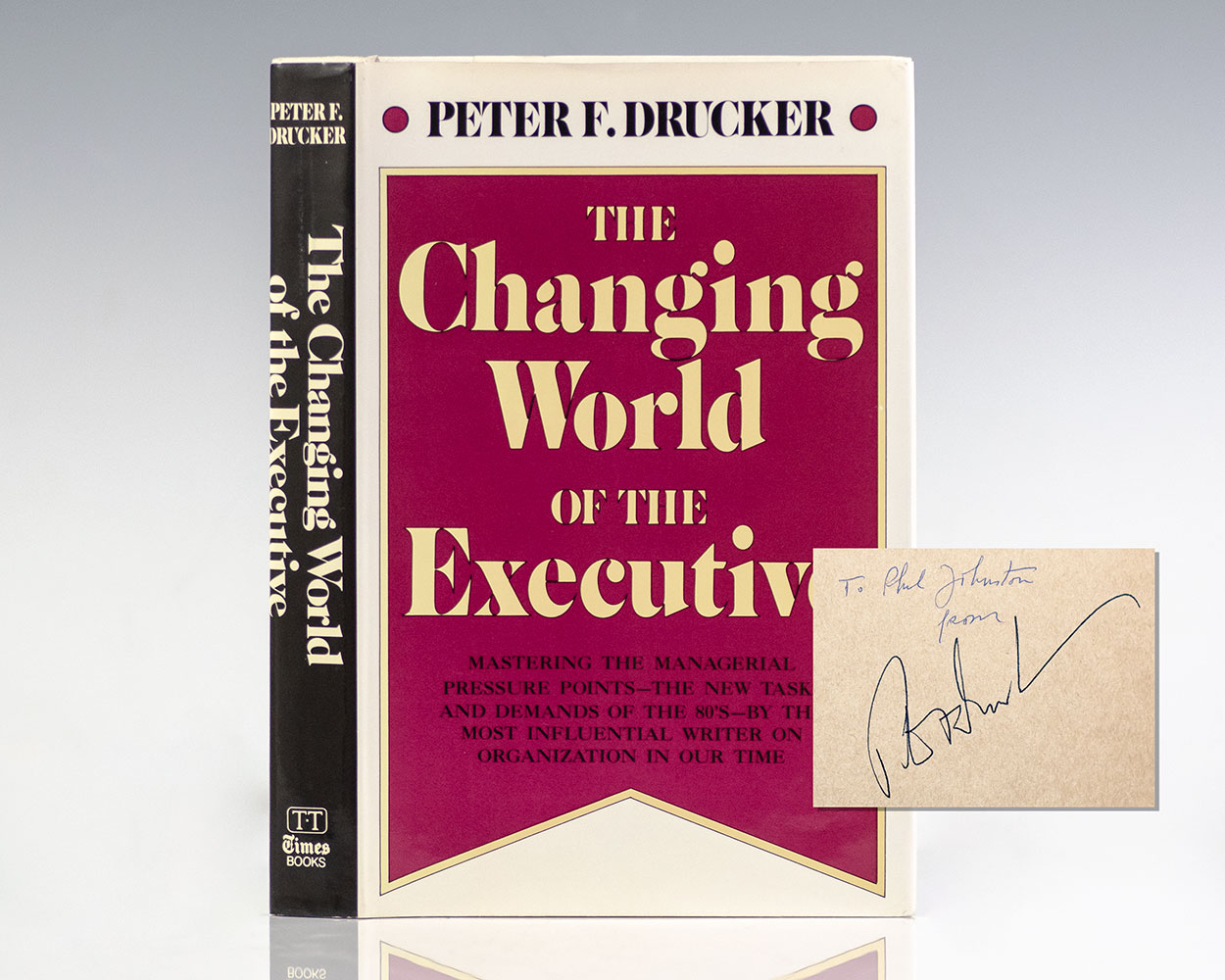 The Changing World of the Executive.