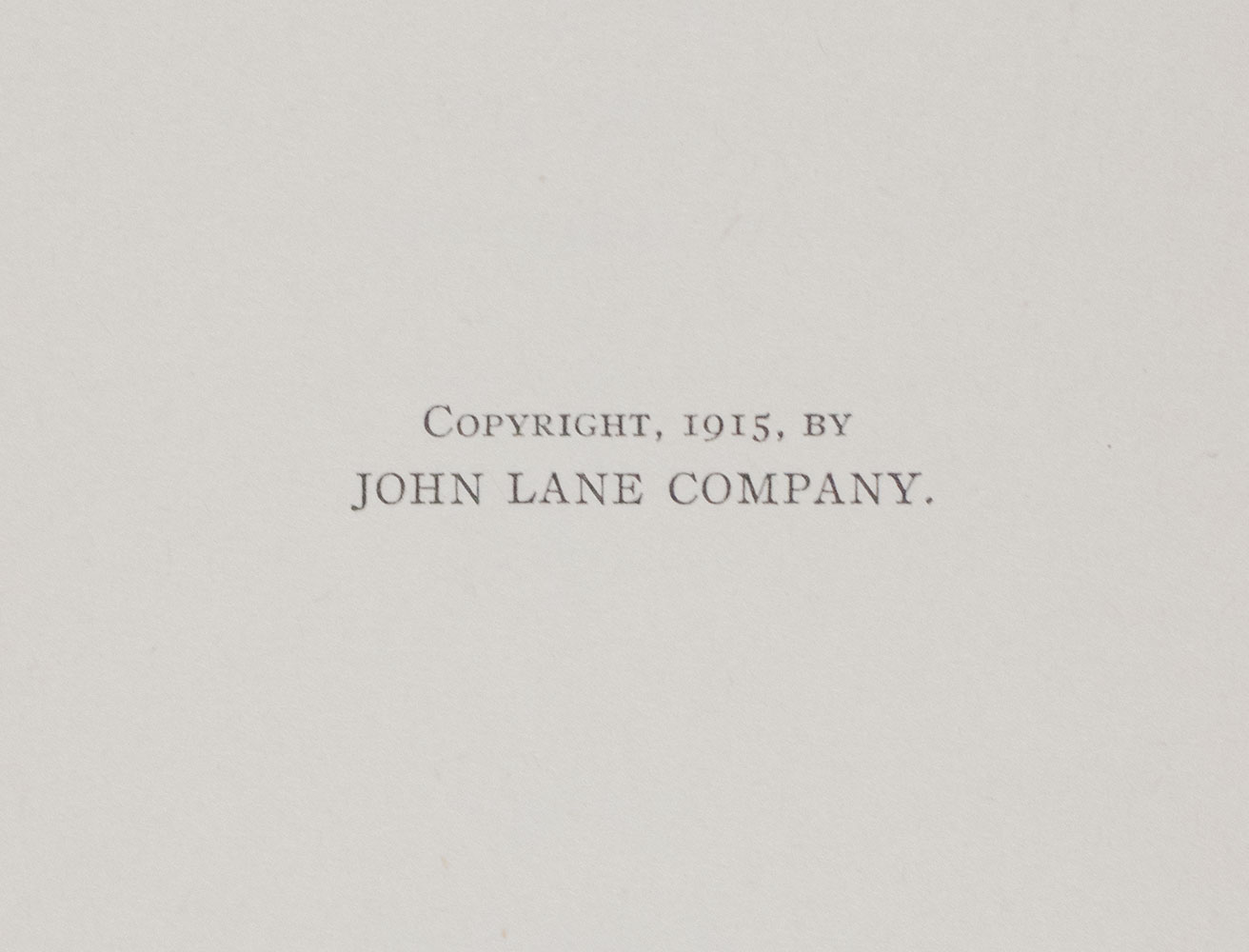 The Good Soldier. A Tale of Passion.