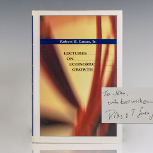 Lectures on Economic Growth.