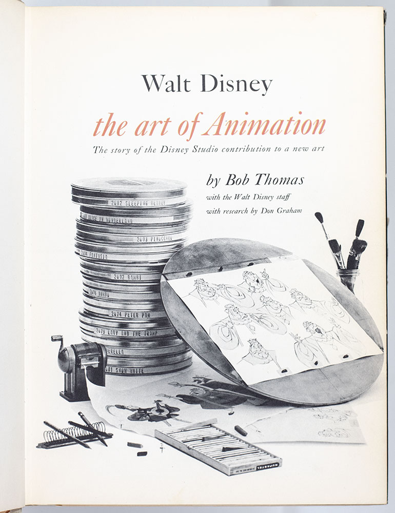 The Art of Animation: The Story of the Disney Studio Contribution to a New Art.