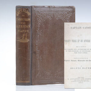 Captain Canot; or, Twenty Years of an African Slaver. Being an Account of the Career and Adventures on the Coast, in the Interior, on Shipboard, and in the West Indies.