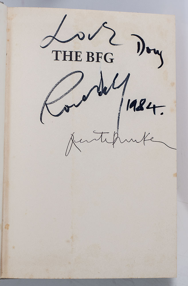 The BFG: Illustrations by Quentin Blake.