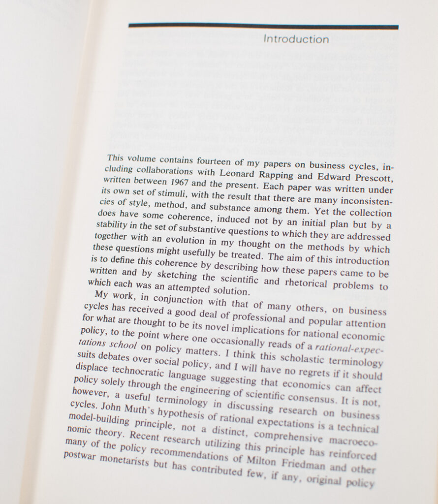 Studies in Business-Cycle Theory.