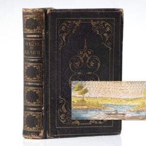 Remains of Henry Kirke White, with a Memoir of the Author. [Fore-edge Painting].
