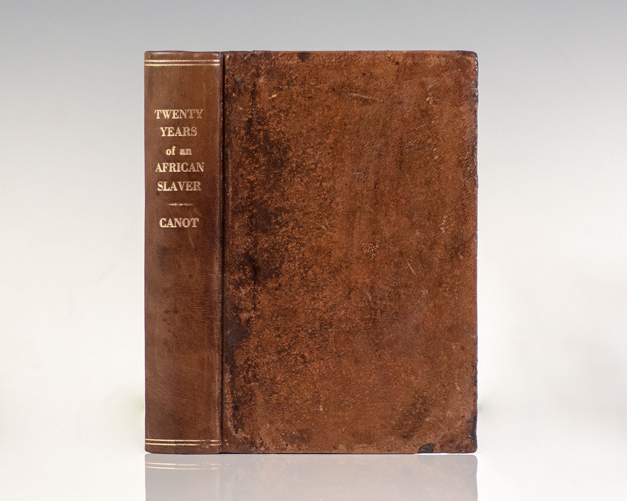 Captain Canot; or, Twenty Years of an African Slaver. Being an Account of the Career and Adventures on the Coast, in the Interior, on Shipboard, and in the West Indies.