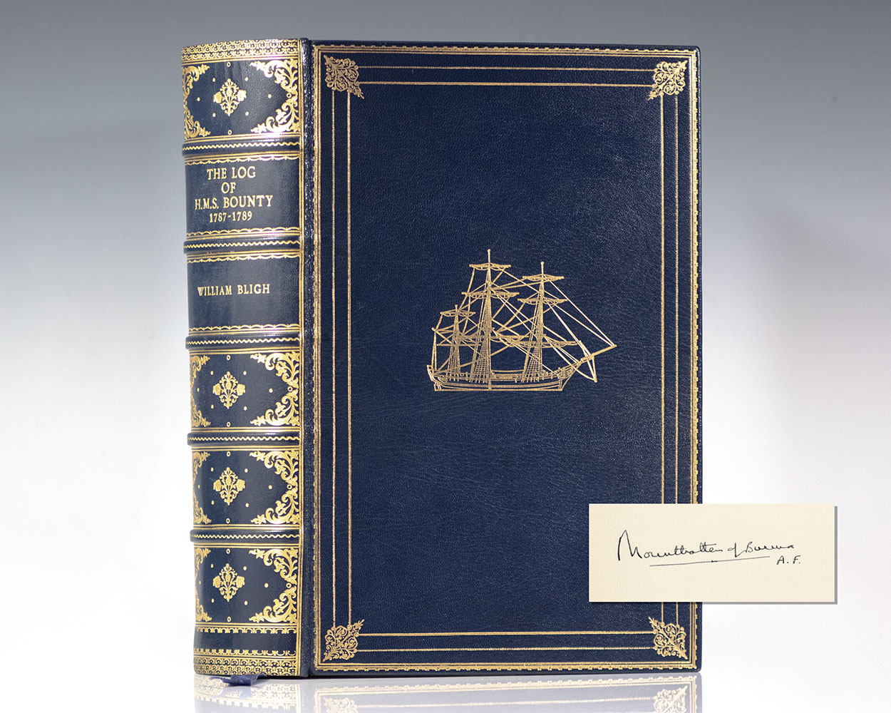 The Log of H.M.S. Bounty 1787-1789.
