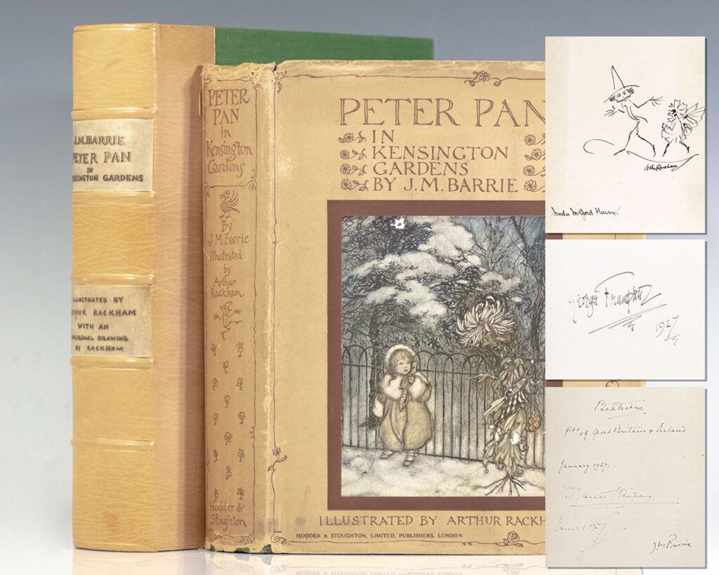 Peter Pan in Kensington Gardens.