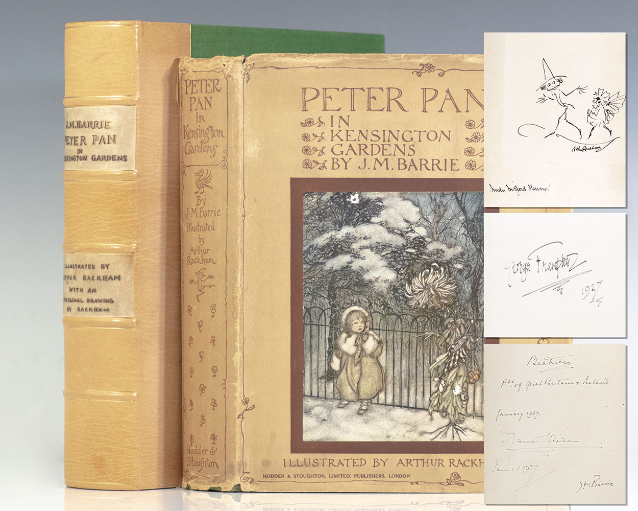 Peter Pan in Kensington Gardens.