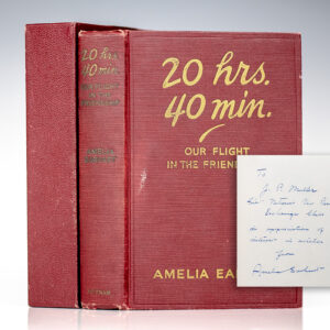 20 Hrs. 40 Min. Our Flight in the Friendship: The American Girl, First Across the Atlantic by Air, Tells Her Story.