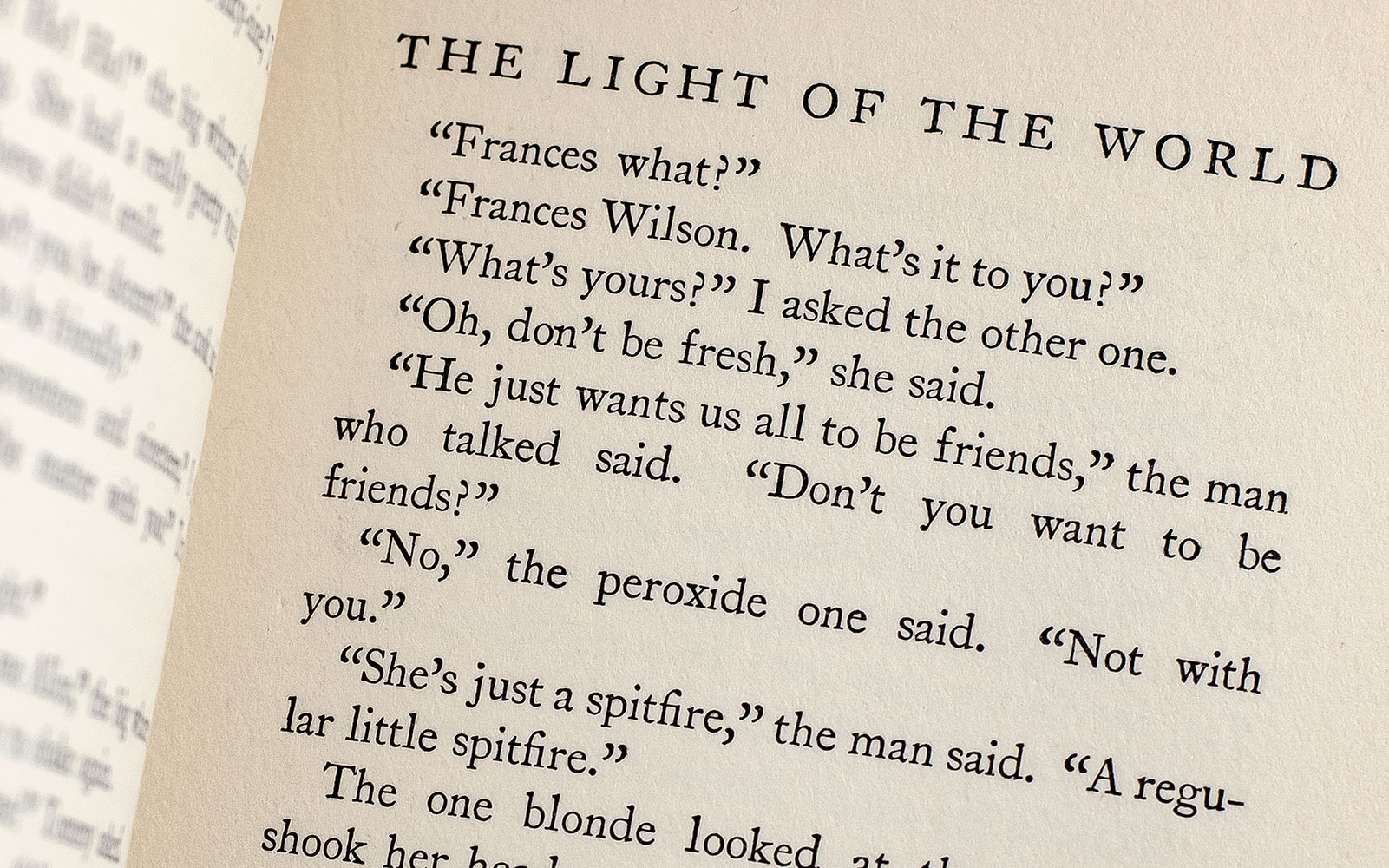 Winner Take Nothing.