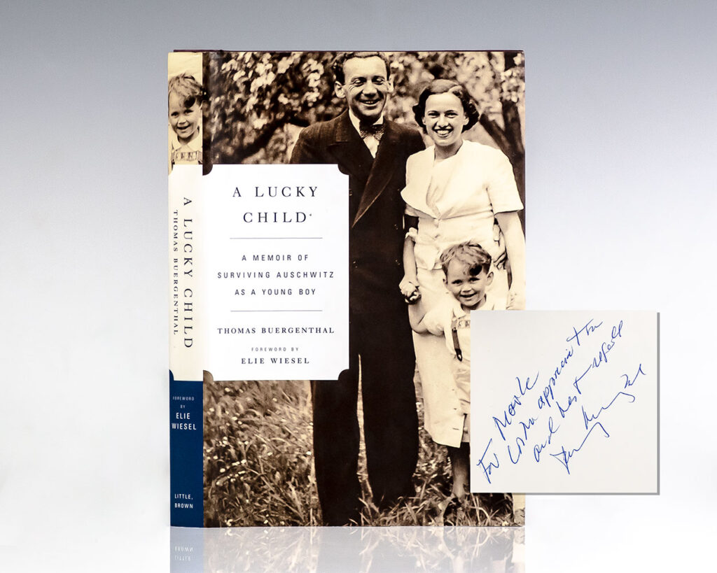 A Lucky Child: A Memoir of Surviving Auschwitz as a Young Boy.