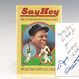 Say Hey: The Autobiography of Willie Mays.