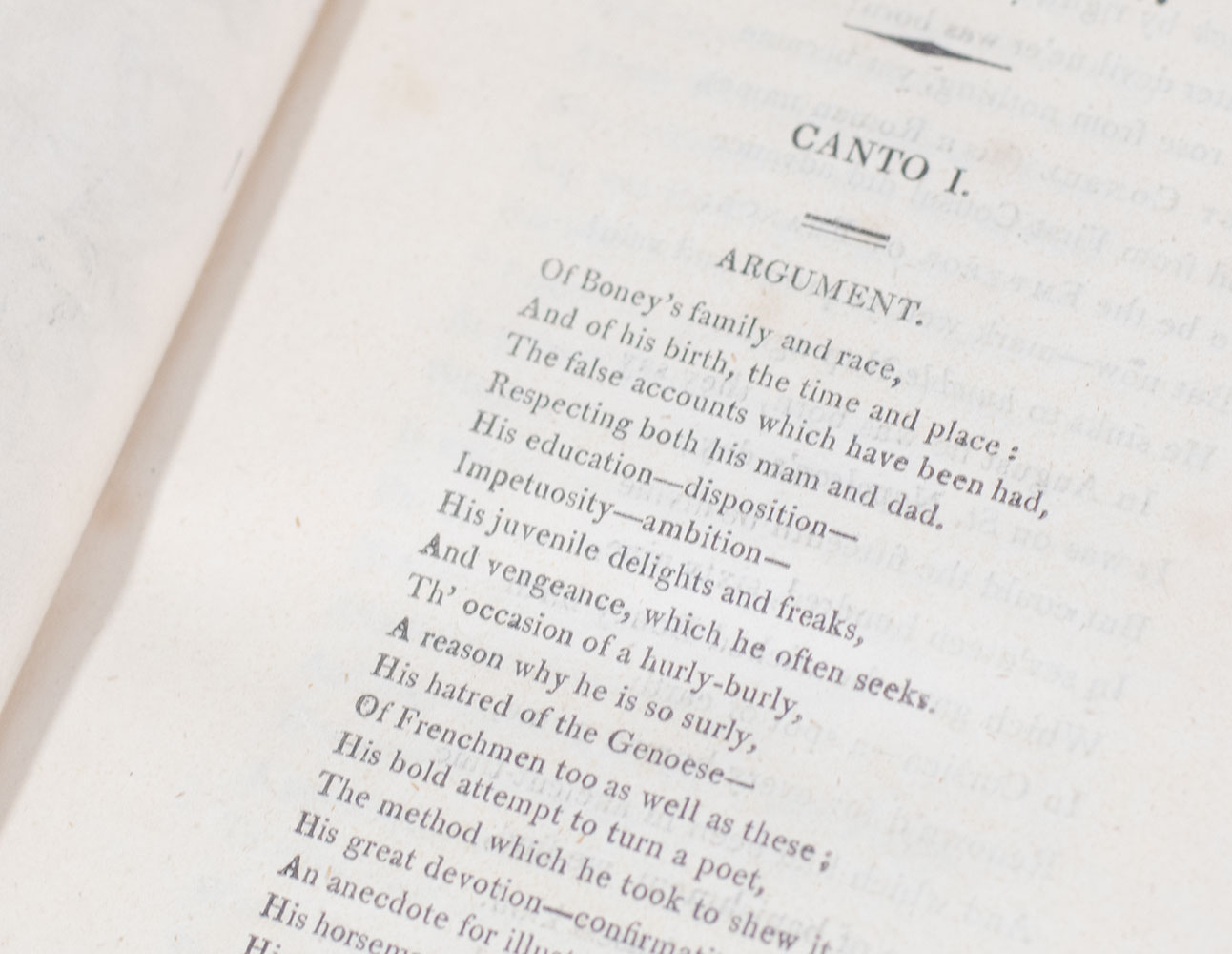 The Life of Napoleon, A Hudibrastic Poem in Fifteen Cantos, by Doctor Syntax.