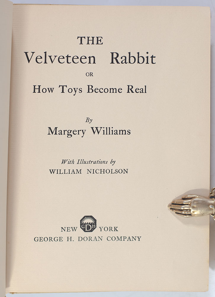 The Velveteen Rabbit or How Toys Become Real.