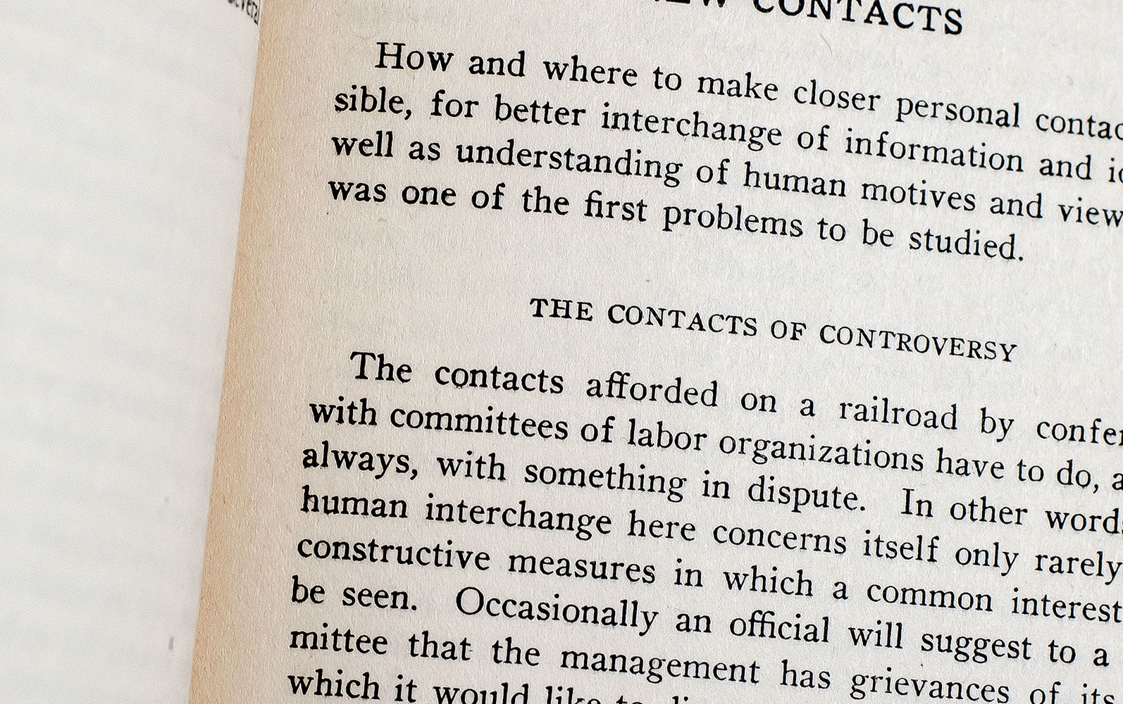 Human Relations in Railroading.