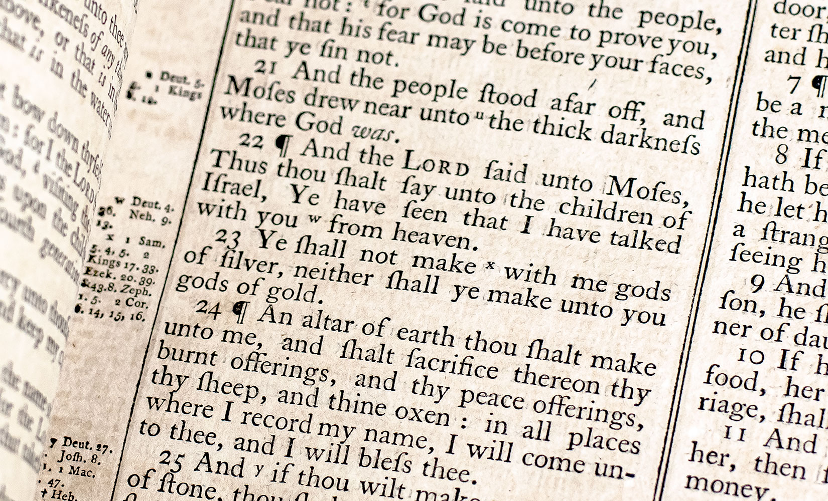 The Holy Bible, Containing the Old and New Testaments: Together with the Apocrypha: Translated out of the Original Tongues, with the Former Translations diligently Compared and Revised By the Special Command of King James I, of England.