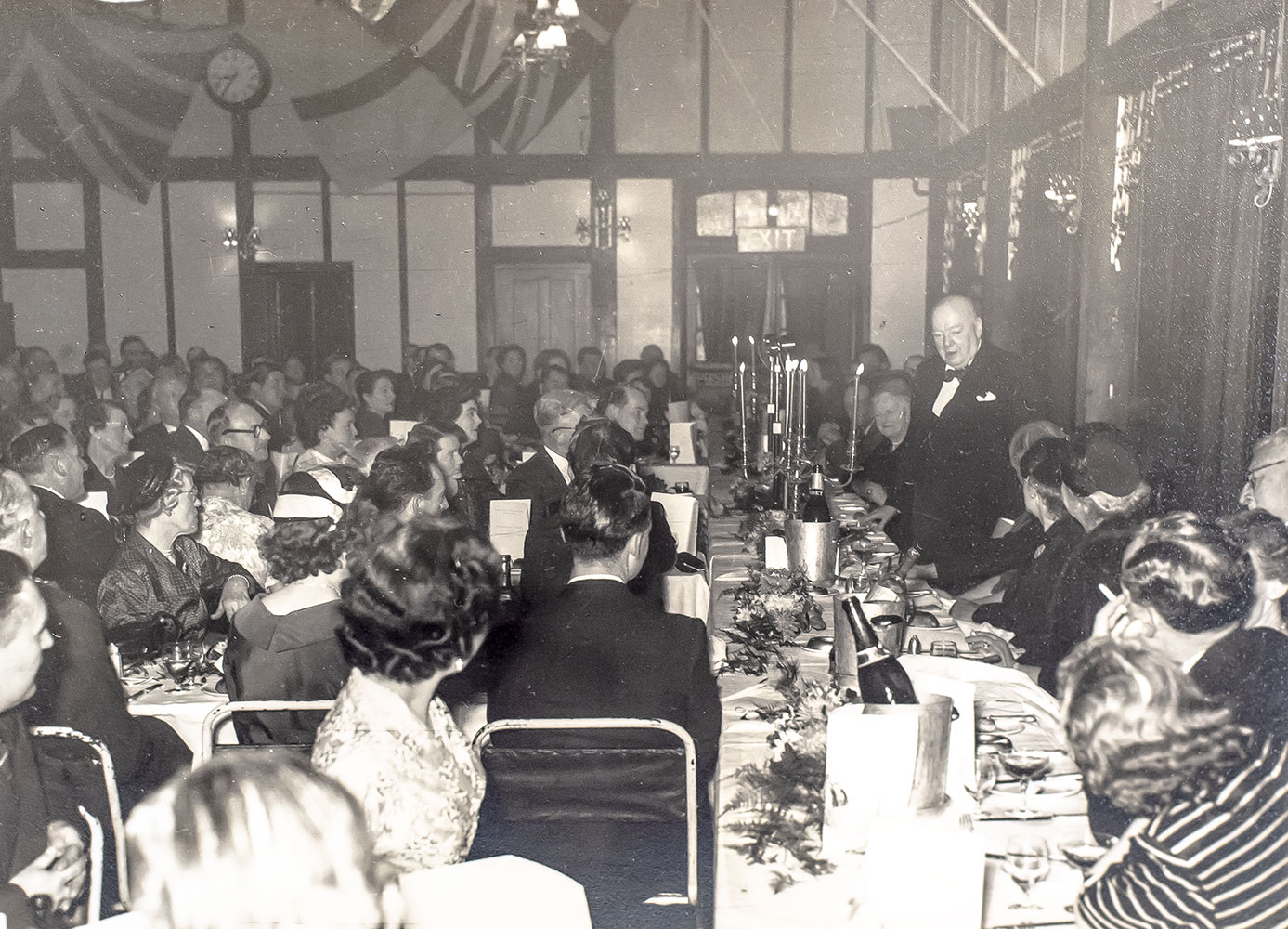 Winston and Clementine Churchill Signed Celebration Dinner in Honour Of Winston S. Churchill Program.