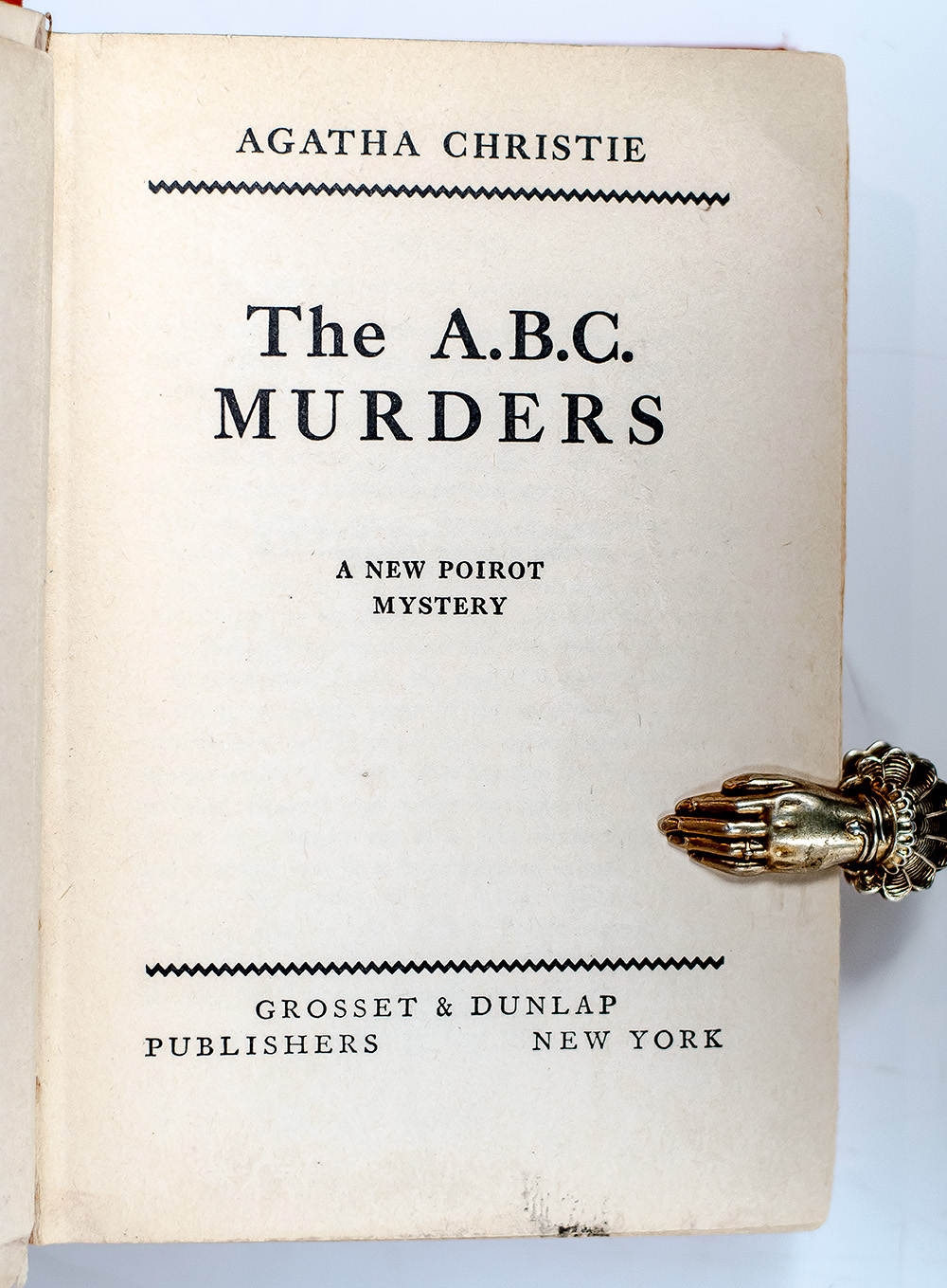 The A.B.C. Murders: A New Poirot Mystery.