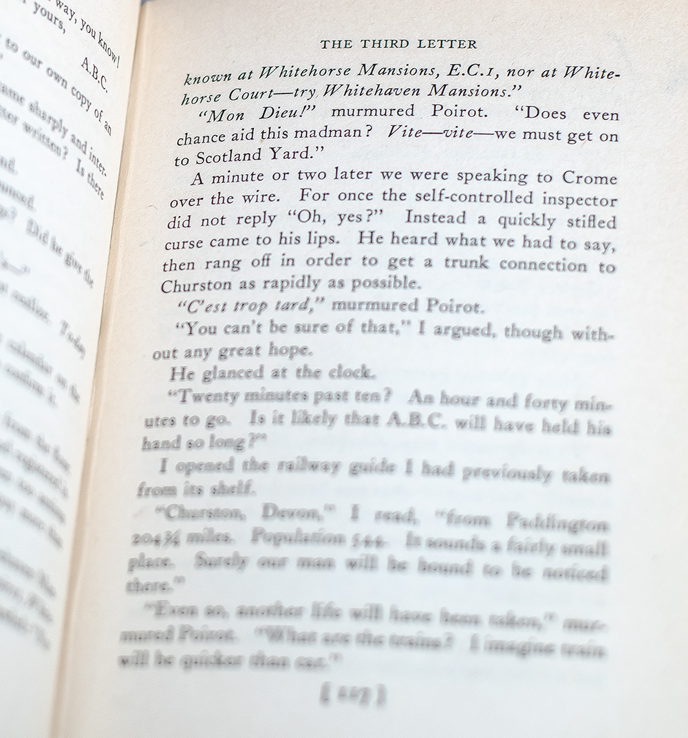 The A.B.C. Murders: A New Poirot Mystery.