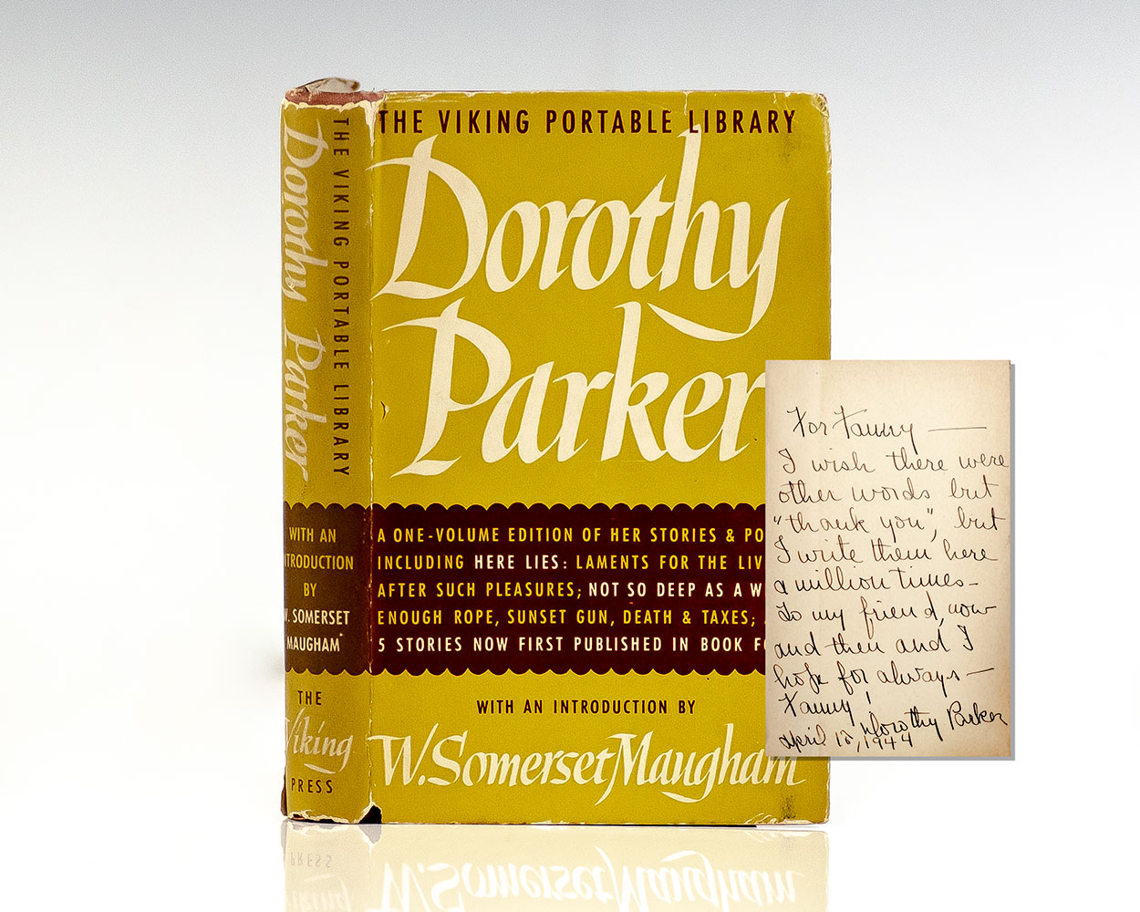 The Viking Portable Library: Dorothy Parker.