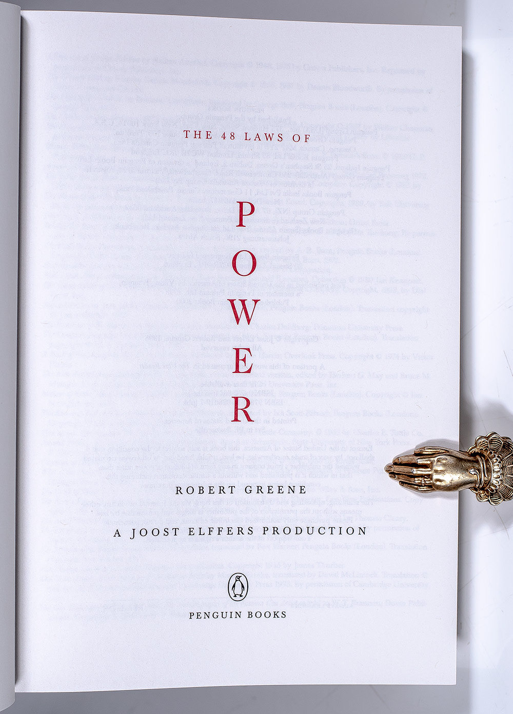 The 48 Laws of Power & Mastery.