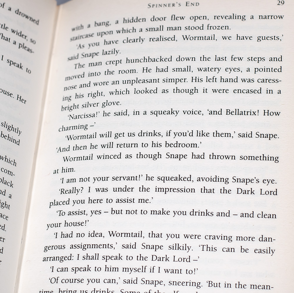 Harry Potter and the Half-Blood Prince.