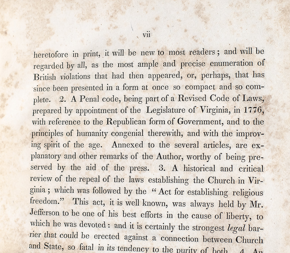 Memoir, Correspondence, and Miscellanies, from the Papers of Thomas Jefferson. Edited by Thomas Jefferson Randolph.