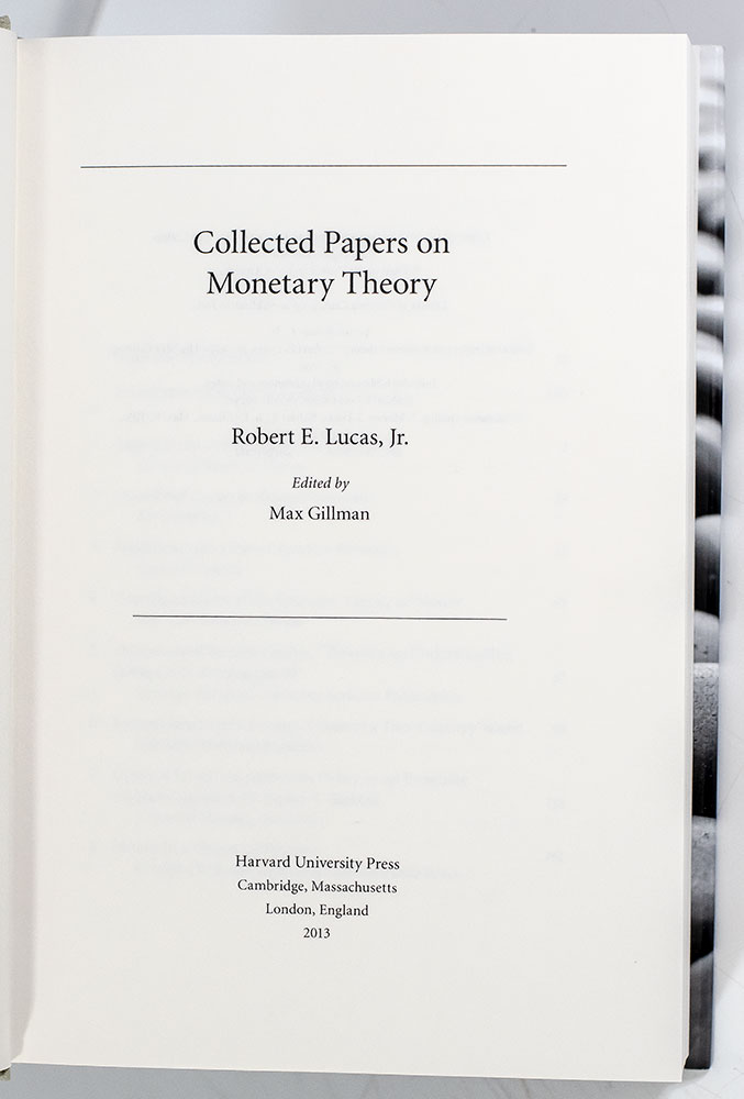 Collected Papers on Monetary Theory.